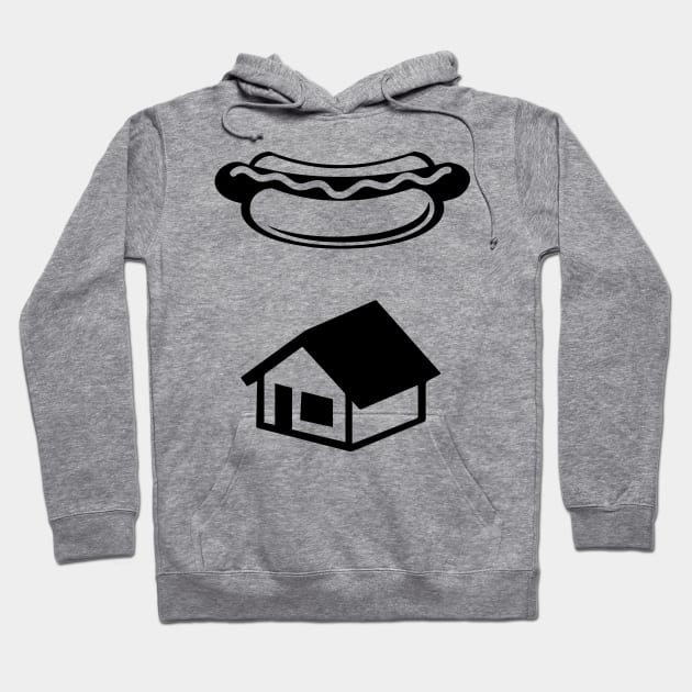 Kevins Hot Dog House Hoodie by Meta Cortex